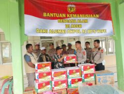 Kapolres Lhokseumawe Salurkan Bantuan Alumni Akpol 91 ke Warga Bluka Tebai melalui Kasat Lantas