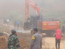 Kapolres Lhokseumawe Tinjau Perbatasan Permata –Nisam Antara, Targetkan Jalan Tembus Agar Warga Tak Terisolir