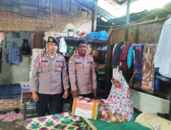 Kapolres Sentuh Kelompok Rentan : Lansia di Blang Panyang Terima Bantuan