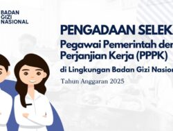 Seleksi PPPK Badan Gizi Nasional 2025 Dibuka, Sediakan 32.000 Formasi untuk Pelamar Seluruh Indonesia