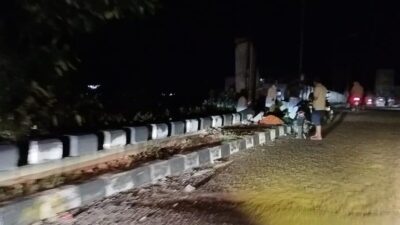 Jembatan Cunda Jadi Pasar Cabai Versi Mode Malam Karena Listrik Tak Kunjung Pulih