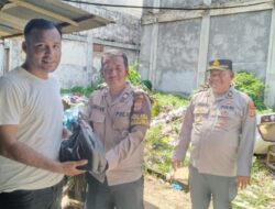 Kapolsek Dewantara Salurkan Bantuan untuk Korban Banjir di Keude Krueng Geukueh, Warga Sampaikan Terima Kasih