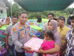 Menembus Malam, Menyapa Luka: Kapolres Lhokseumawe dan Kisah Lhok Pungki yang Hilang Disapu Banjir