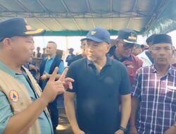 Bupati Aceh Utara Dampingi Zulkifli Hasan Kunjungi Korban Banjir Bandang di Lapang