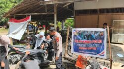 Sat Binmas Polres Lhokseumawe Gelar Servis dan Cuci Motor Gratis untuk Warga Terdampak Banjir