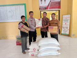 Polisi Kawal Penyaluran Bansos di Geureudong Pase agar Tepat Sasaran