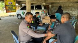 Polres Lhokseumawe Gelar Bakti Kesehatan Gratis bagi Pengungsi Banjir di Desa Lagang