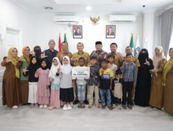 204 Anak Yatim Asuh Wali Kota Lhokseumawe Terima Pencairan Santunan