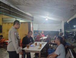 Antisipasi Guantibmas, Polsek Dewantara Gelar Patroli Malam Hari
