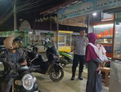 Jaga Kamtibmas Kondusif, Polsek Muara Dua Intensifkan Patroli Malam