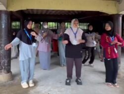Mahasiswa KPM 34 UIN Suna Gelar Senam Pagi Bersama Anak-anak Desa Cot Seumiyong