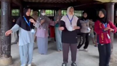 Mahasiswa KPM 34 UIN Suna Gelar Senam Pagi Bersama Anak-anak Desa Cot Seumiyong