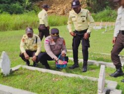 Peringati HUT Satpam ke-45, Polres Lhokseumawe Gelar Ziarah ke TMP Blang Panyang