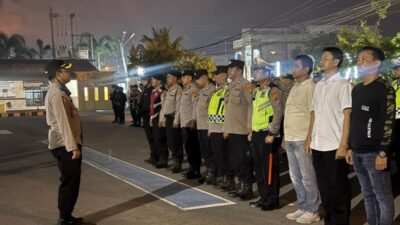 Pimpin Apel Pengamanan Malam Nataru, Kabag Ops Tekankan Tindakan Preventif
