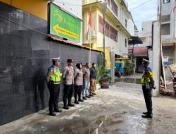 Operasi Lilin Seulawah, Polres Lhokseumawe Amankan Ibadah Misa Syukuran Tahun Baru 2026 di Gereja Santo Mikael