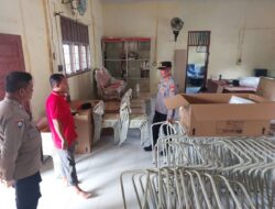 Jelang Masuk Sekolah, Polsek Muara Satu Cek Kesiapan Sekolah Pascabanjir