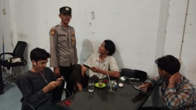 Patroli Dialogis Polsek Syamtalira Bayu Cegah Guantibmas, Situasi Wilayah Tetap Kondusif