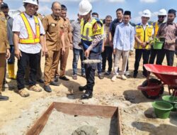 Kapolres Lhokseumawe Hadiri Peletakan Batu Pertama, Dukung Penuh Pembangunan Sekolah Rakyat