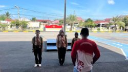 Polres Lhokseumawe Perkuat Pembinaan Kamtibmas Melalui Latihan Pramuka Saka Bhayangkara