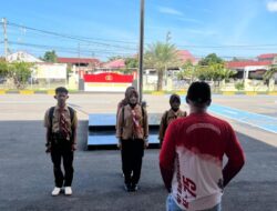 Polres Lhokseumawe Perkuat Pembinaan Kamtibmas Melalui Latihan Pramuka Saka Bhayangkara