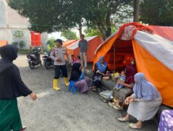 Aksi Multitasking Kemanusiaan, Personel BKO Brimob Kaltim Pulihkan Fasilitas dan Bangun Jembatan di Aceh Utara