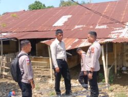 Pasca Banjir, Polda Aceh Turunkan Tim Biro Logistik untuk Cek Mako dan Aspol Polsek Muara Batu