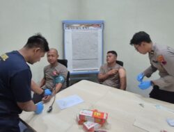 Sidokkes Polres Lhokseumawe Gelar Baktikes, Jaga Kesehatan Personel Jelang Pelaksanaan Tugas