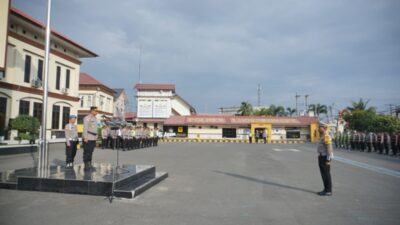 Polres Lhokseumawe Gelar Apel Pasukan Operasi Keselamatan Seulawah 2026