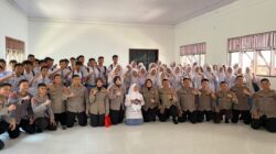 Mahasiswa STIK Lemdiklat Polri Angkatan Ke-83 Saweu Sikula di SMA Negeri 5 Lhokseumawe