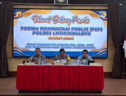Polres Lhokseumawe Gelar Forum Konsultasi Publik, Perkuat Komunikasi dan Evaluasi Layanan