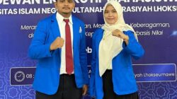 Fauzan Azima dan Riska Ayunita Pimpin DEMA UIN Sultanah Nahrasyiah 2026-2027