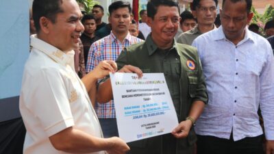 Rp35,6 Miliar Digelontorkan, Ribuan Rumah Rusak di Lhokseumawe Mulai Diperbaiki