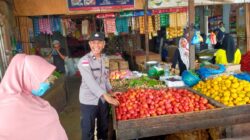 Patroli Pasar Inpres, Polisi Perketat Pengawasan Cegah Aksi Kriminalitas