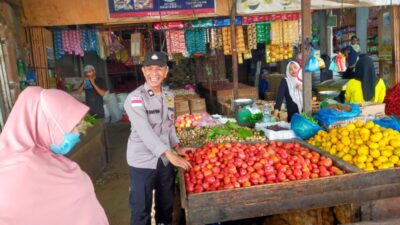 Patroli Pasar Inpres, Polisi Perketat Pengawasan Cegah Aksi Kriminalitas