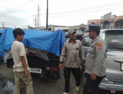 Polsek Muara Satu Intensifkan Patroli di Pasar Batuphat, Perkuat Antisipasi Gangguan Kamtibmas