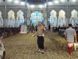 Kapolres Lhokseumawe Kerahkan Personel Amankan Shalat Tarawih, Wujudkan Ramadhan Aman dan Kondusif
