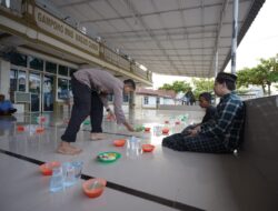 Mahasiswa STIK-PTIK Angkatan 83 Lestarikan Tradisi Kanji Rumbi, Hangatkan Ramadan Bersama Warga Lhokseumawe