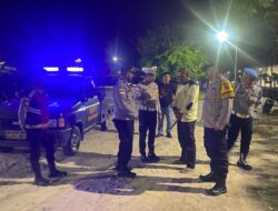 Polres Lhokseumawe Gelar Patroli Terpadu, Pastikan Shalat Tarawih Berlangsung Aman dan Khusyuk