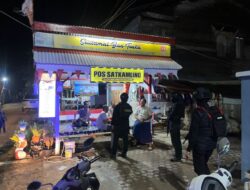 Patroli Hingga Subuh, Tim Star Reborn Sambangi Satkamling dan Perkuat Sinergi Jaga Kamtibmas Lhokseumawe