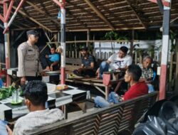 Sentuhan Humanis di Malam Hari, Polsek Syamtalira Bayu Intensifkan Patroli Dialogis Cegah Aksi Kriminal