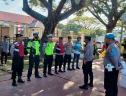 Polres Lhokseumawe Perketat Pengamanan Pembukaan Bazar Ramadhan oleh Menteri Ekonomi Kreatif RI
