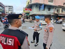 Pastikan Disiplin dan Profesionalisme Anggota, Propam Polres Lhokseumawe Awasi Ketat Pengamanan Lalu Lintas Ramadhan