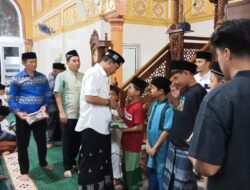 Kapolres Lhokseumawe Hadiri Anjangsana Ramadhan di Masjid Syura Meunasah Mee, Pererat Silaturahmi dengan Masyarakat
