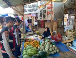 Patroli Kota Presisi Sat Samapta Polres Lhokseumawe Jaga Keamanan Pusat Perekonomian