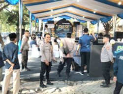 Polri Amankan Penutupan Festival PASE di Islamic Center Lhokseumawe