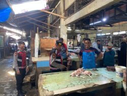 Patroli Kota Presisi Sat Samapta Polres Lhokseumawe Jaga Keamanan Pusat Perekonomian