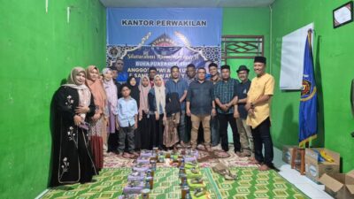PWI dan IKWI Aceh Utara Buka Puasa Bersama Anak Yatim
