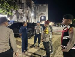 Polres Lhokseumawe Gelar Patroli Terpadu Amankan Shalat Tarawih Ramadan