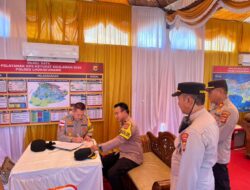 Tim Roops Polda Aceh Supervisi Pos Pelayanan Operasi Ketupat Seulawah 2026 di Lhokseumawe