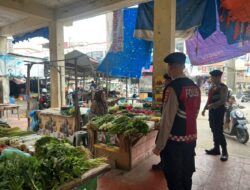 Patroli Kota Presisi Sat Samapta Polres Lhokseumawe Hadir di Pusat Ekonomi, Cegah Gangguan Kamtibmas